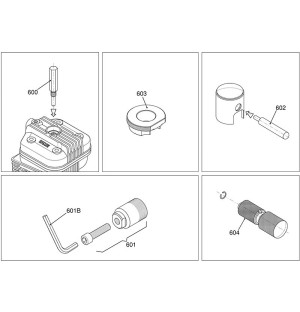 EXTRACT. AXE DE PISTON 14mm