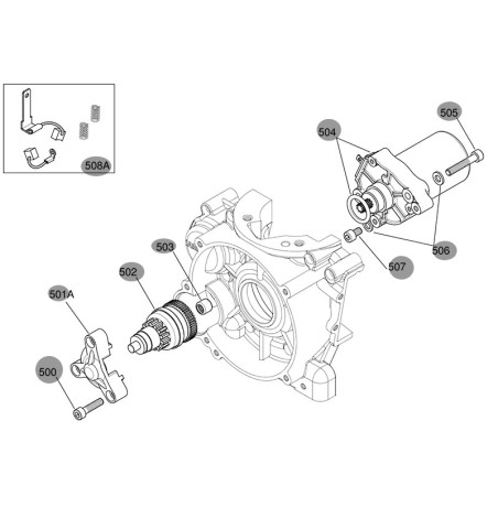 Groupe démarreur électrique