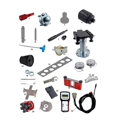 GABARIT DE CYLINDRE ROTAX-HAUTEUR D'ECHAPPEMENT