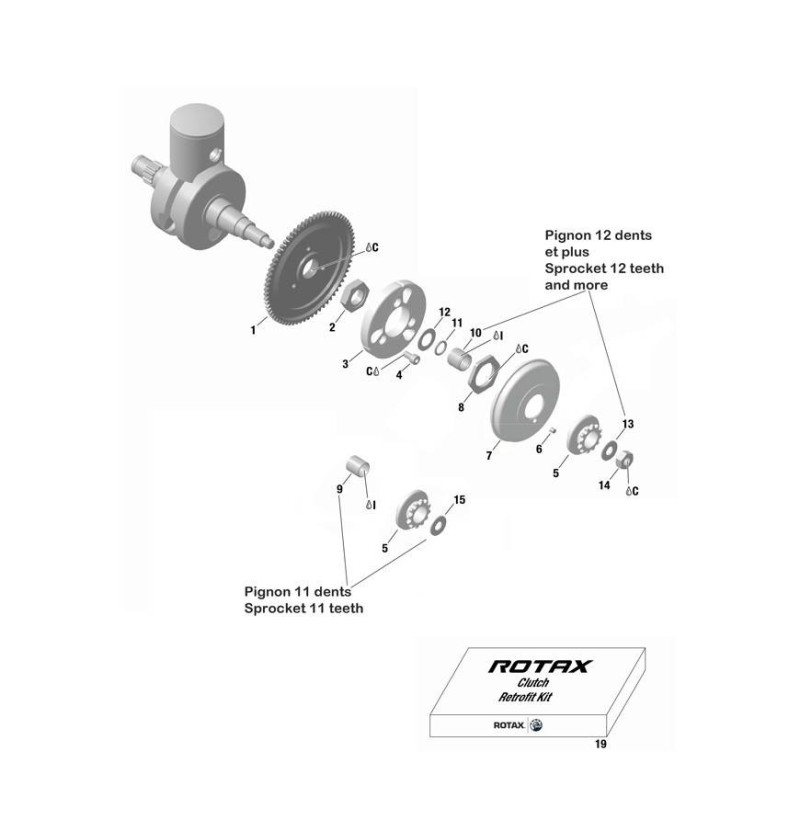 PION DE PIGNON D5 L5