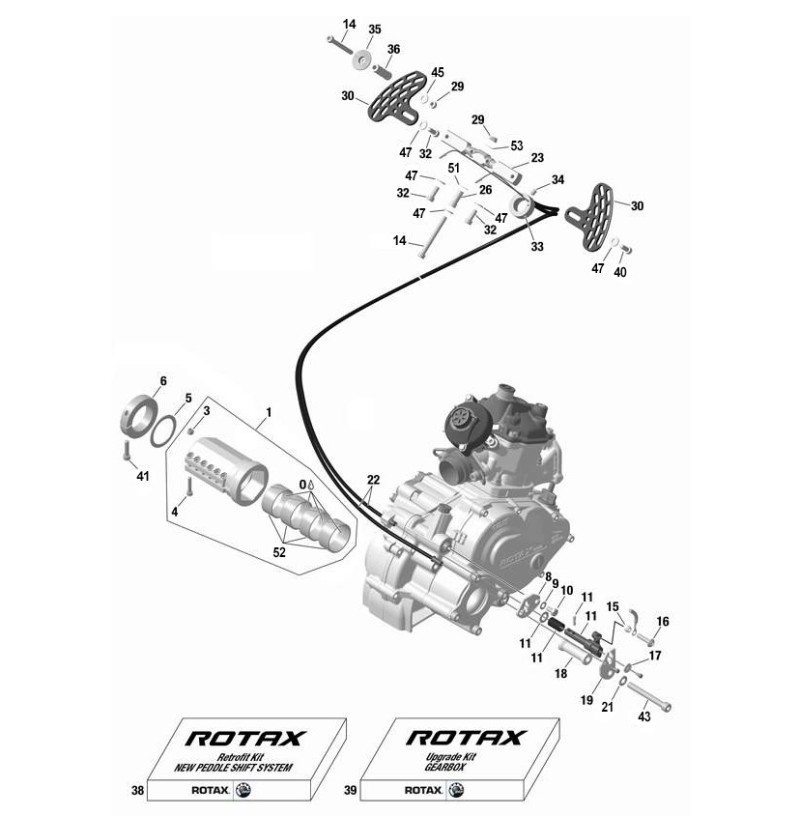 COMMANDE VITESSES/TRANSMISSION