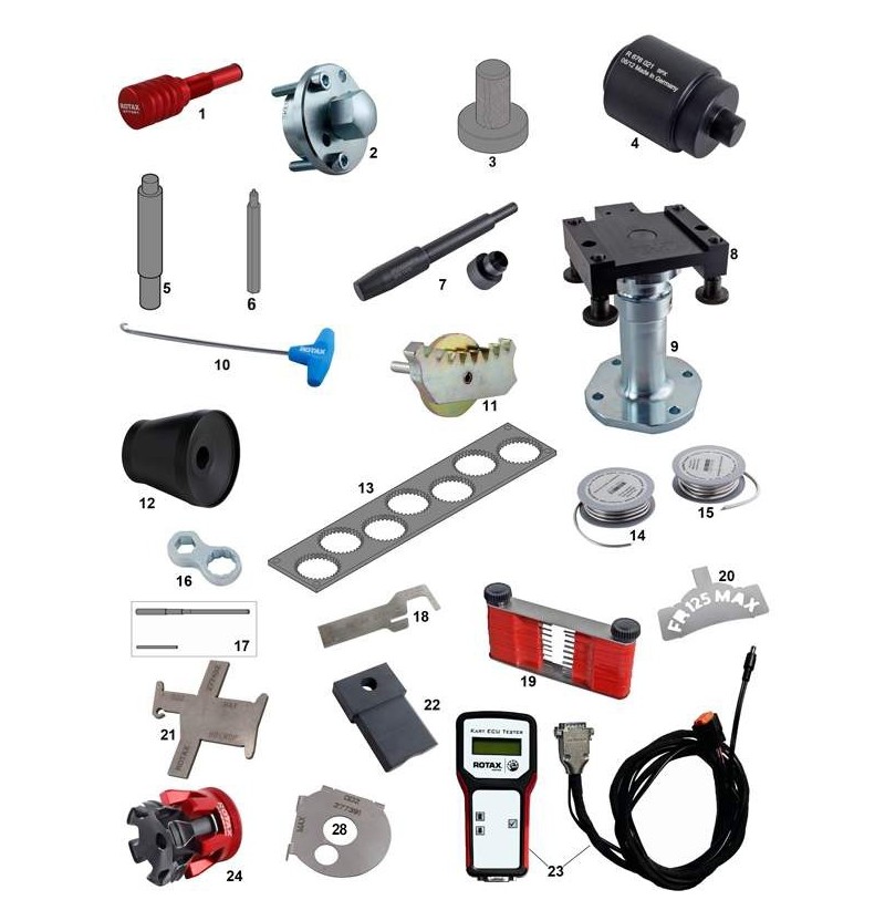 SUPPORT MOTEUR ROTAX