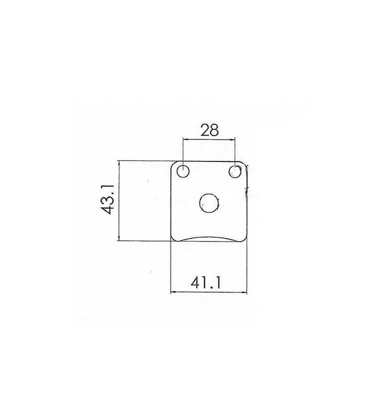 PLAQUETTE DE FREIN AP-RACE AVANT/ARRIERE 10MM