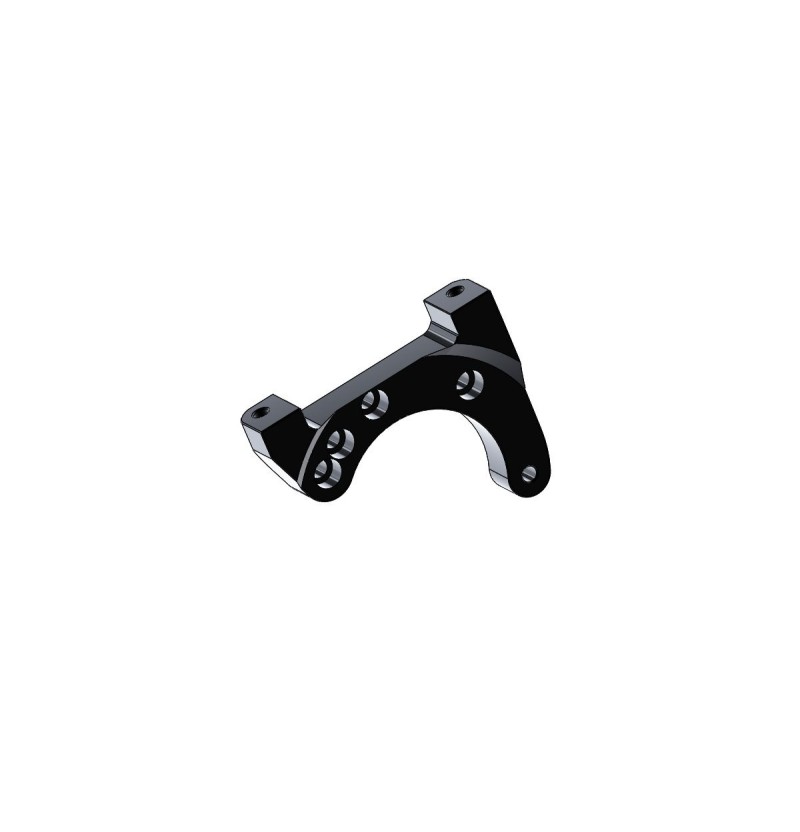 SUPPORT D'ETRIER DE FREIN AP06 MINI NOIR ANODISE