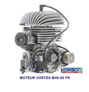 MOTEUR VORTEX MINI 60 FR - (FFSA MINI 60 - 8 à 12 ans)