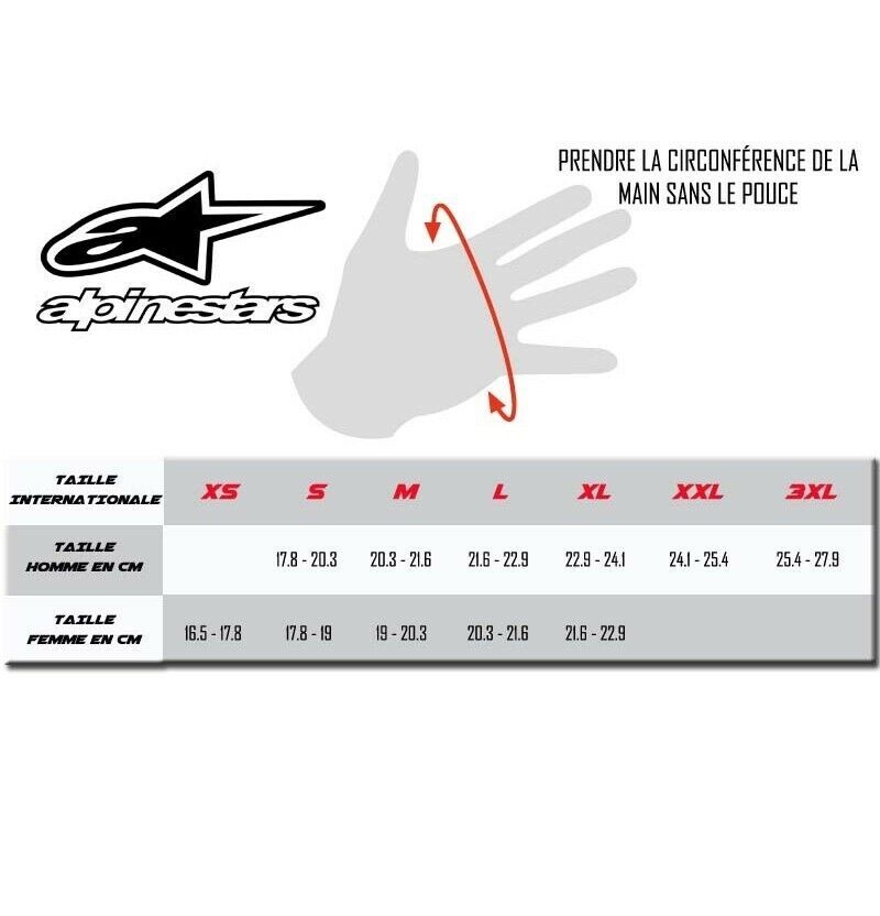 GANTS ALPINESTARS TECH 1 K RACE V2 CORPORATE OU...