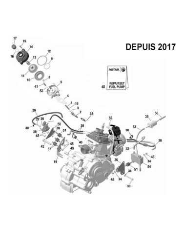 VALVE ELECTRO-POMPE ESSENCE DEPUIS 2017