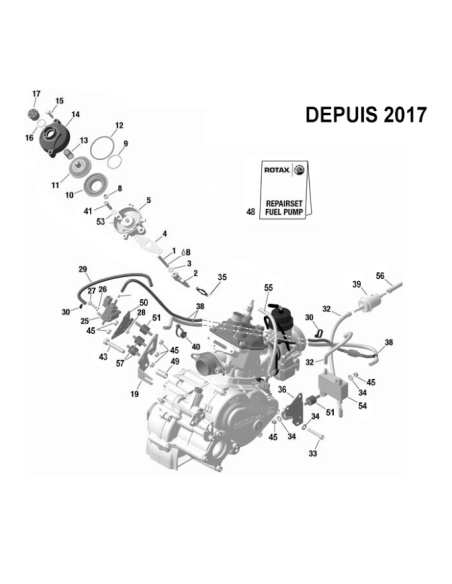 VALVE ELECTRO-POMPE ESSENCE DEPUIS 2017