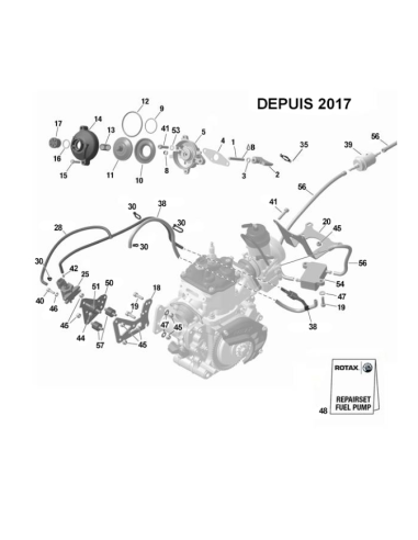 VALVE ELECTRO-POMPE ESSENCE DEPUIS 2017