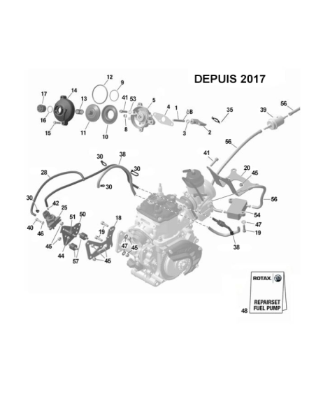 VALVE ELECTRO-POMPE ESSENCE DEPUIS 2017