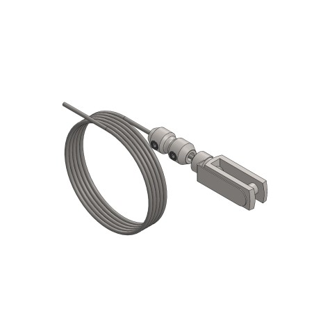 CÂBLE DE FREIN DE SÉCURITÉ COMPLET AVEC FOURCHE
