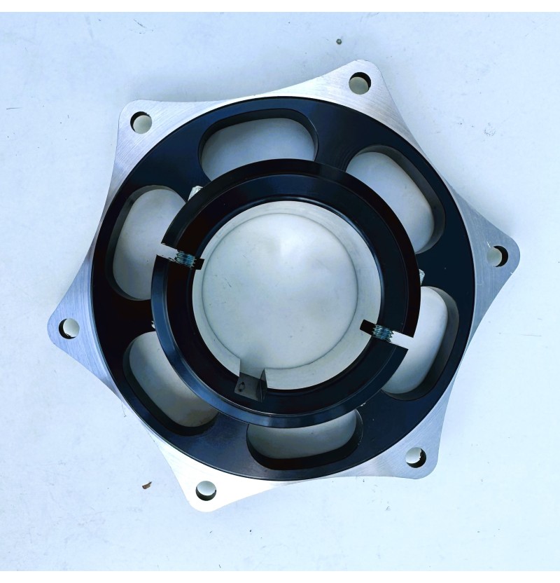 PORTE COURONNE ALUMINIUM DOUBLE  D 50 MM