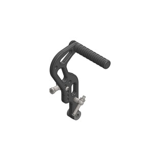 PÉDALE DE FREIN ALUMINIUM - NOIR ANODISÉ
