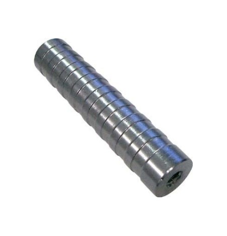 AXE SUPPORT PIED POUR PEDALE STANDARD ET MINIKART - ALUMINIUM NOIR ANODISE