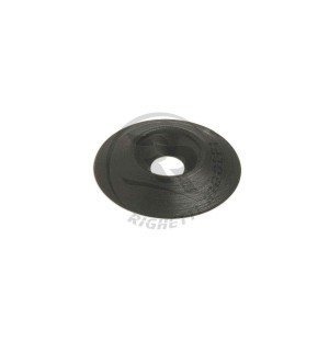 RONDELLE PLASTIQUE  CUVETTE 6X25 MM NOIRE