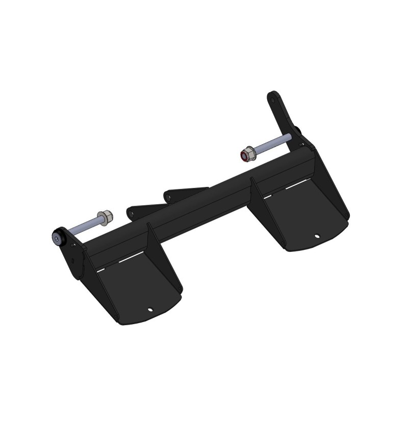 PÉDALIER RÉGLABLE MONOBLOC NOIR OK/TAG PAROLIN