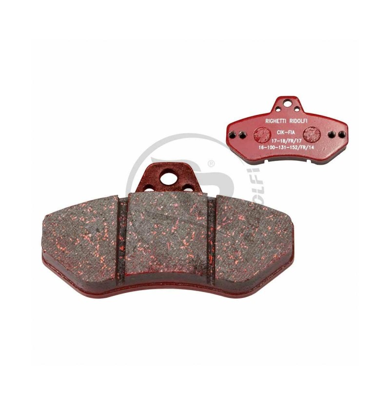 JEU DE PLAQUETTES ARRRIERE POUR ETRIER K381N-C