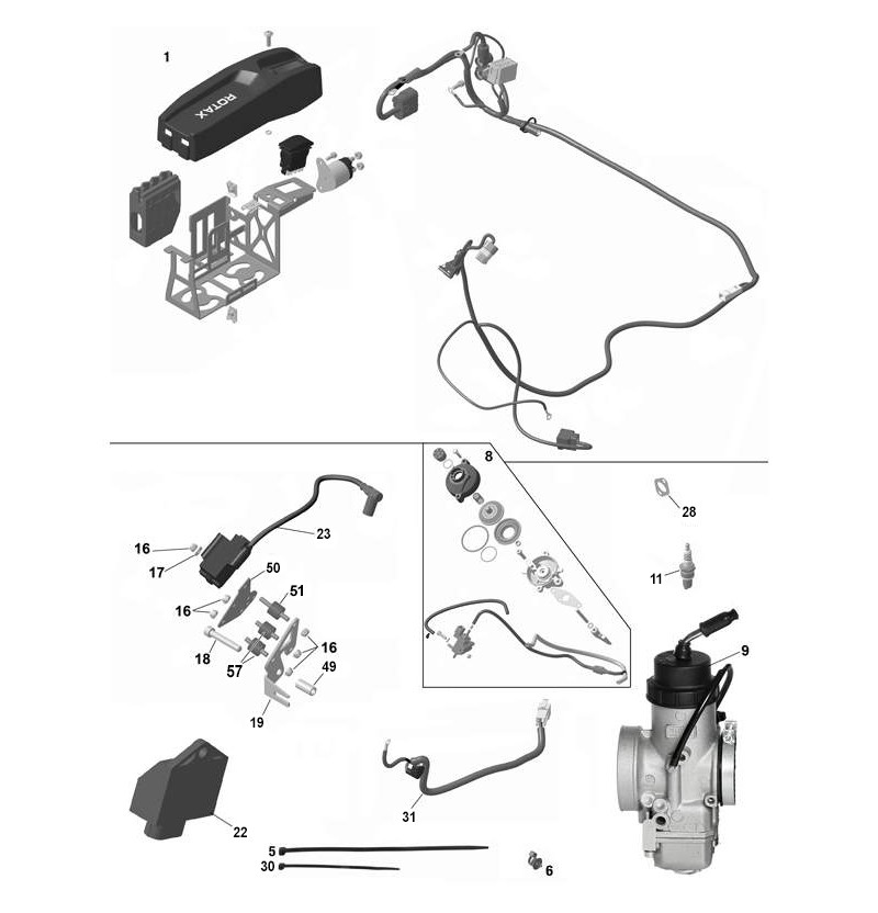 KIT EVO BAC BATTERIE 2017