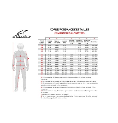 COMBINAISON ALPINESTARS KMX9 S  V3 NOIR & ORANGE