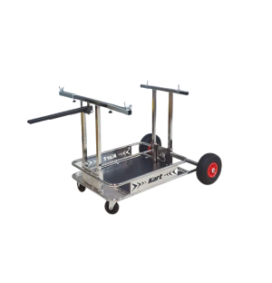 CHARIOT PORTE KART CHROME