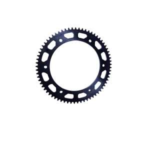 COURONNE 219 ERGAL 7075 ANODISEE NOIR OU ROUGE