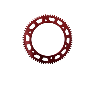 COURONNE 219 ERGAL 7075 ANODISEE NOIR OU ROUGE 2