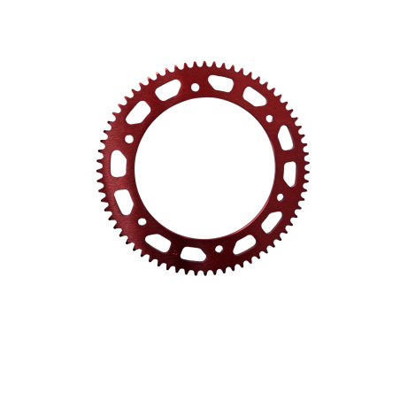 COURONNE 219 ERGAL 7075 ANODISEE NOIR OU ROUGE