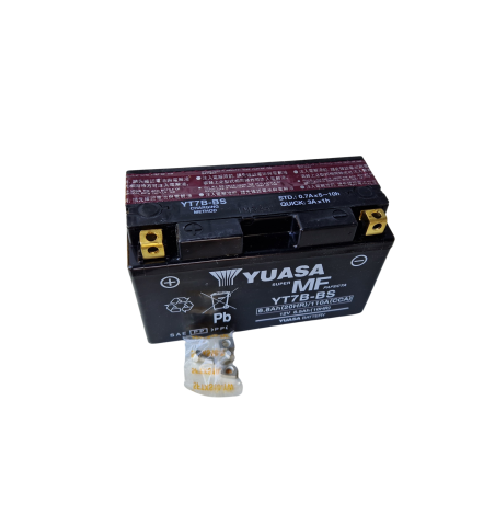 BATTERIE YUASA ACIDE SEPARE YT7B.BS