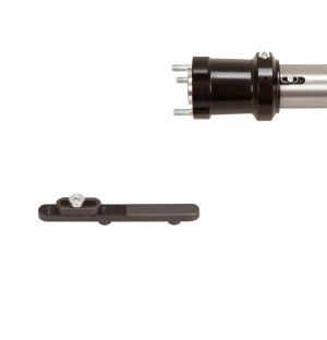 CLAVETTE CANNELEE REGLABLE 8x3x70mm - 2 PICOTS Ø7,4mm