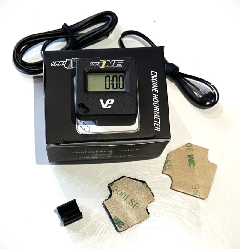COMPTEUR HEURES MOTEUR  KART1 ONE SERIE V2